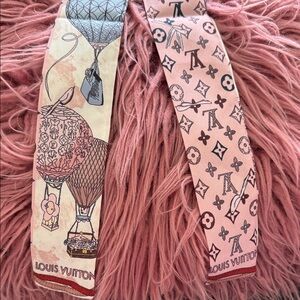 Louis Vuitton Pink and Cream Hot Air Balloon Bandeau